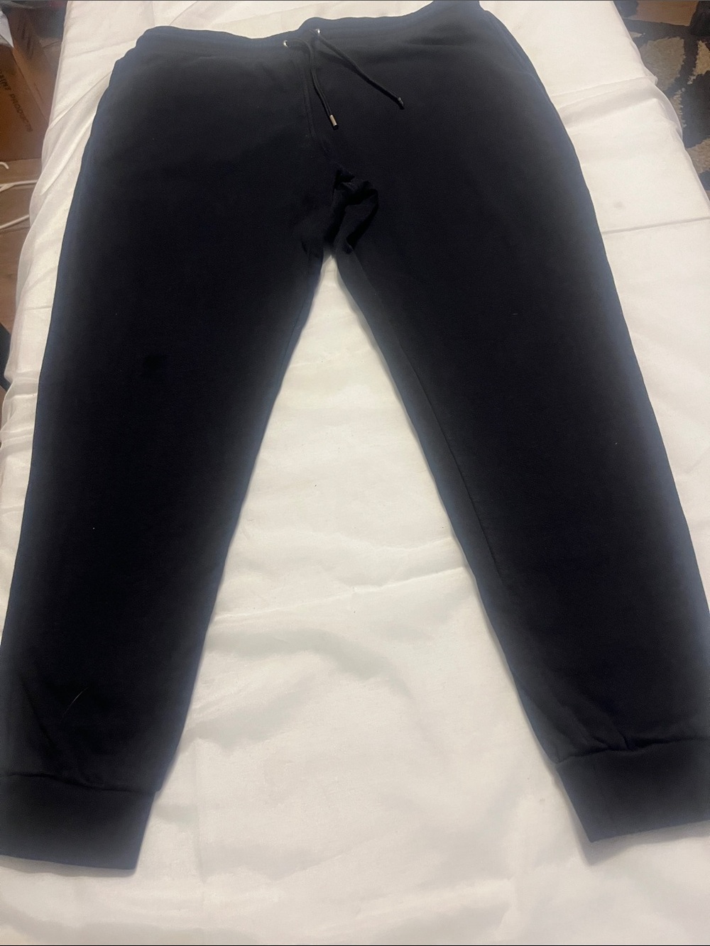 Bally Black Logo-Tag Knit Waistband Pants